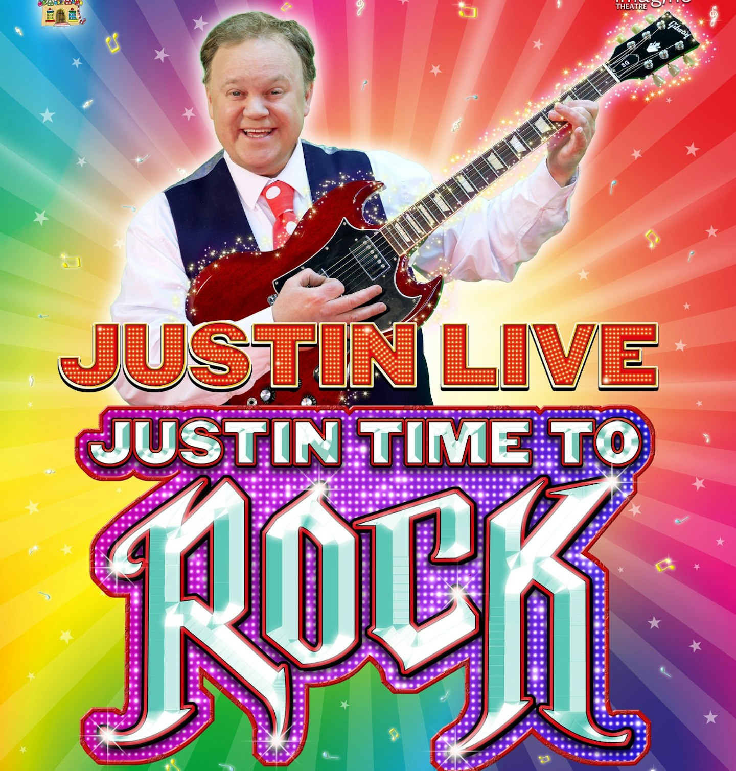 Justin Fletcher will be performing at Just in Time to Rock