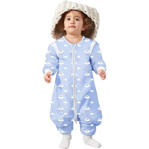 Baby sleeping bag with arms discount and legs