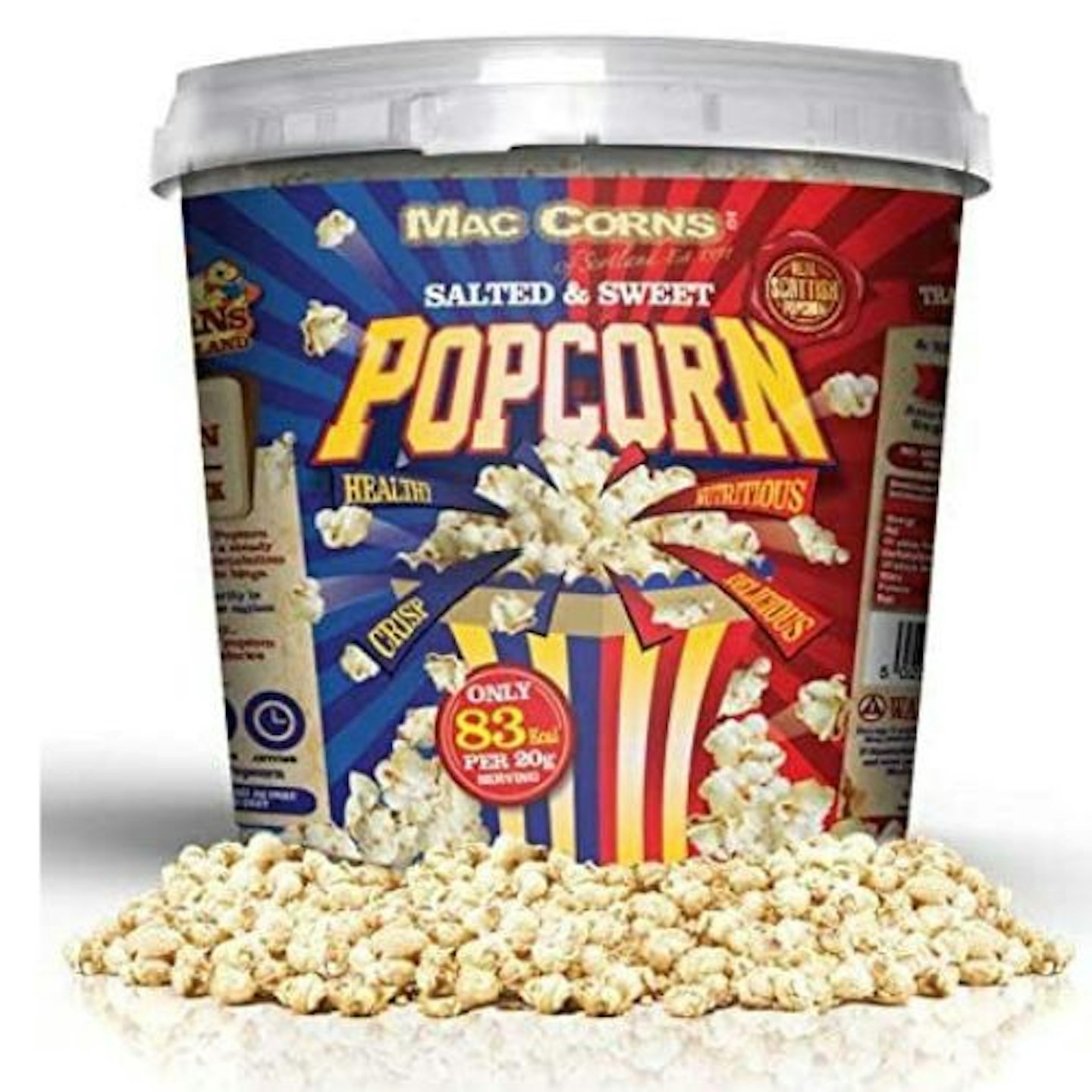 MacCorns Salted & Sweet Popcorn Mix