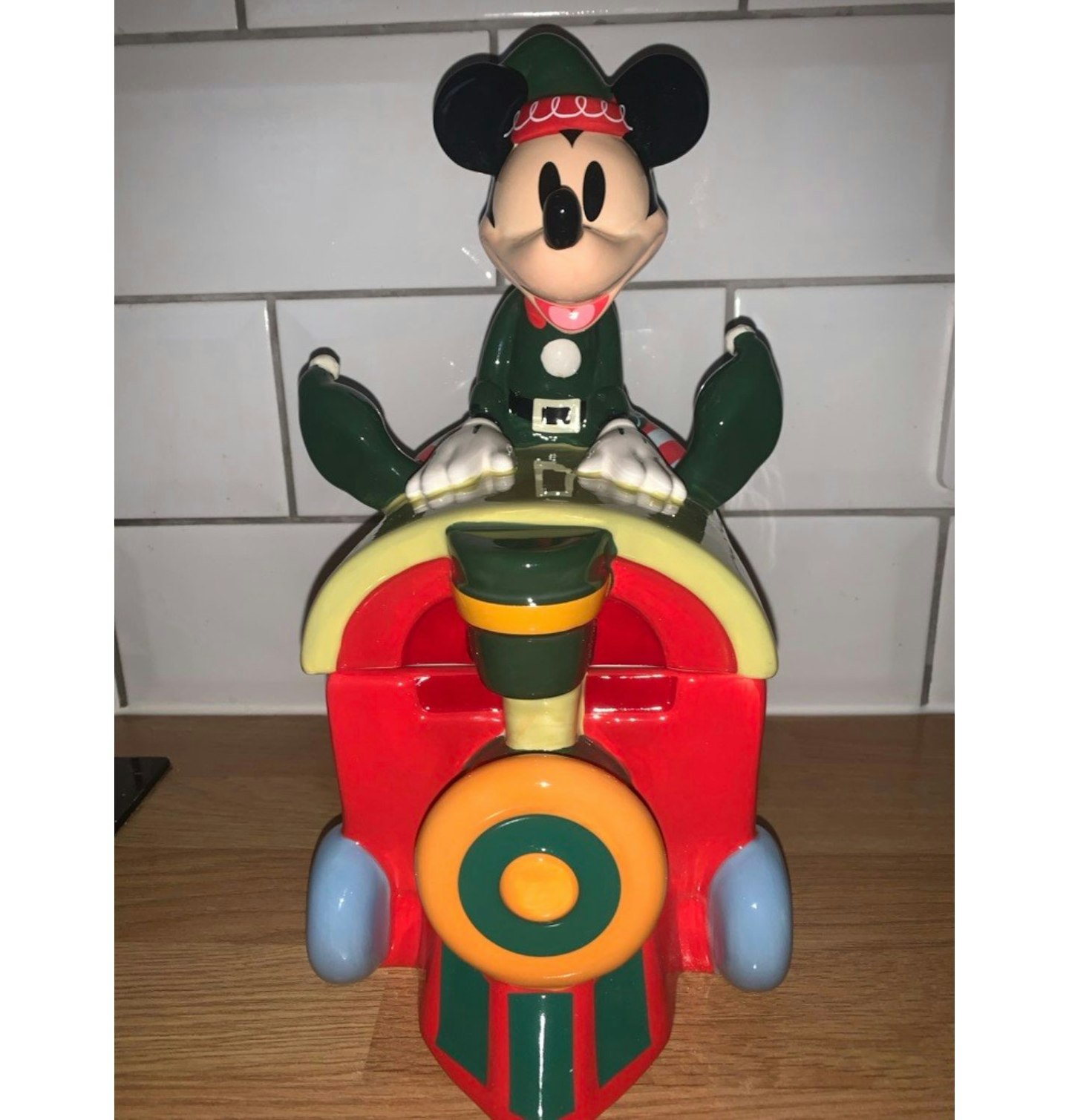 Mickey Mouse Festive Cookie Jar