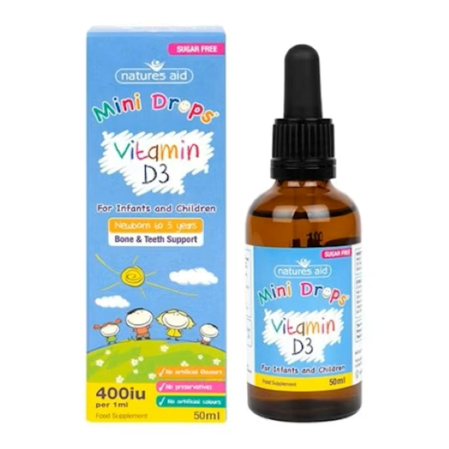 Natures Aid Vitamin D3 Drops for Children