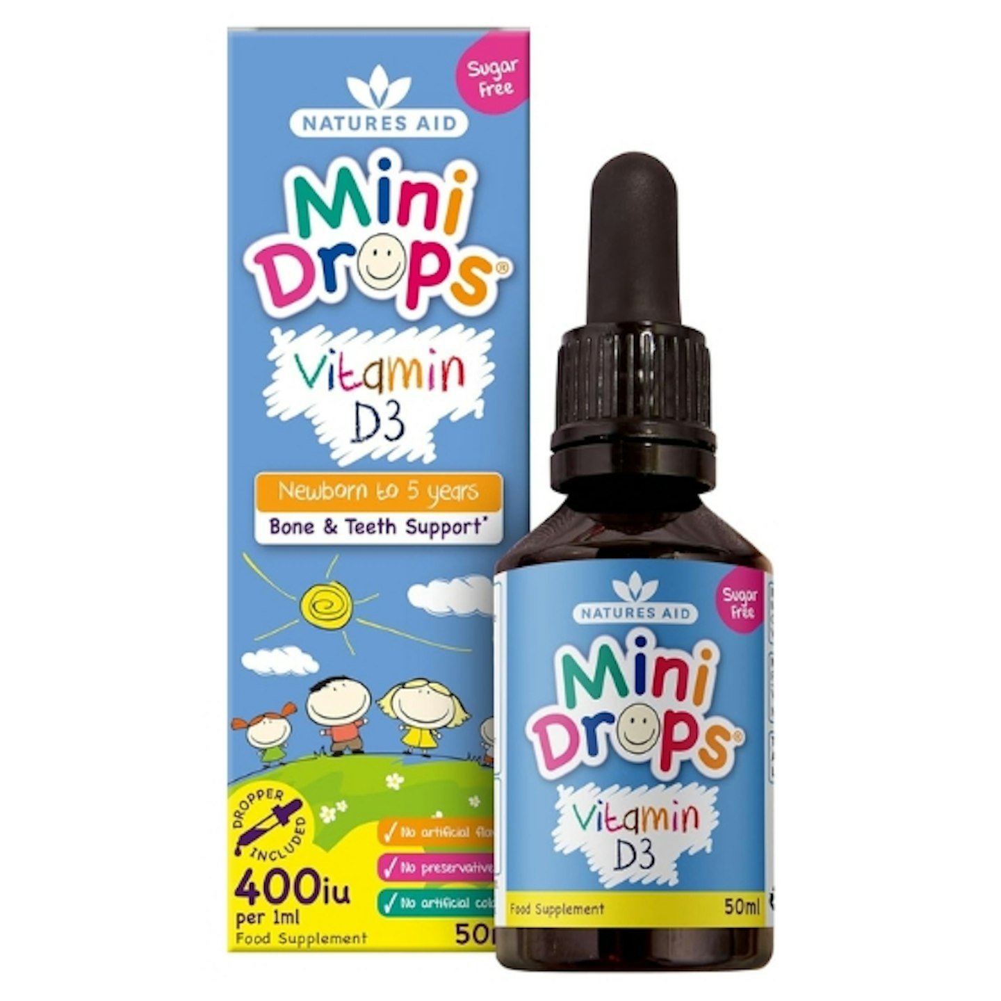 Natures Aid Vitamin D3 Drops for Children