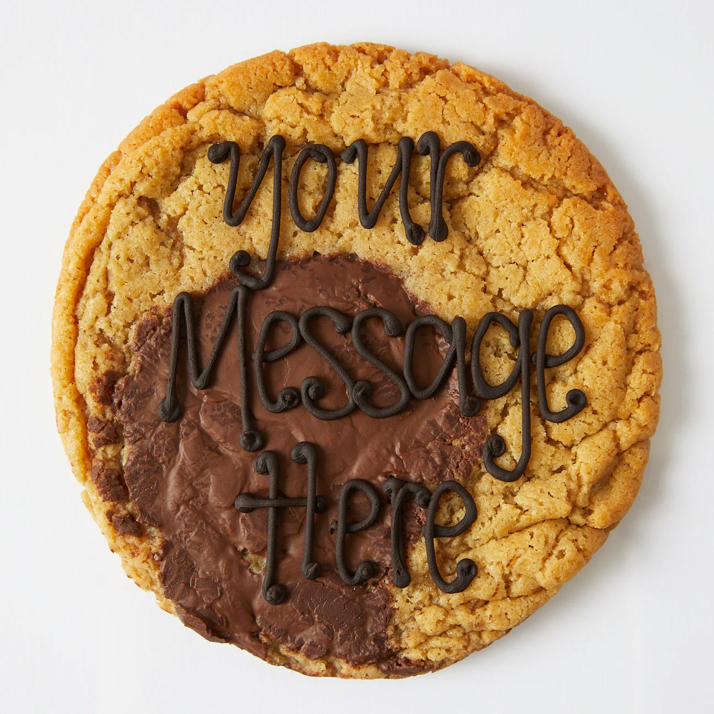 Blondies Kitchen Nutella Stuffed Personalised Cookie