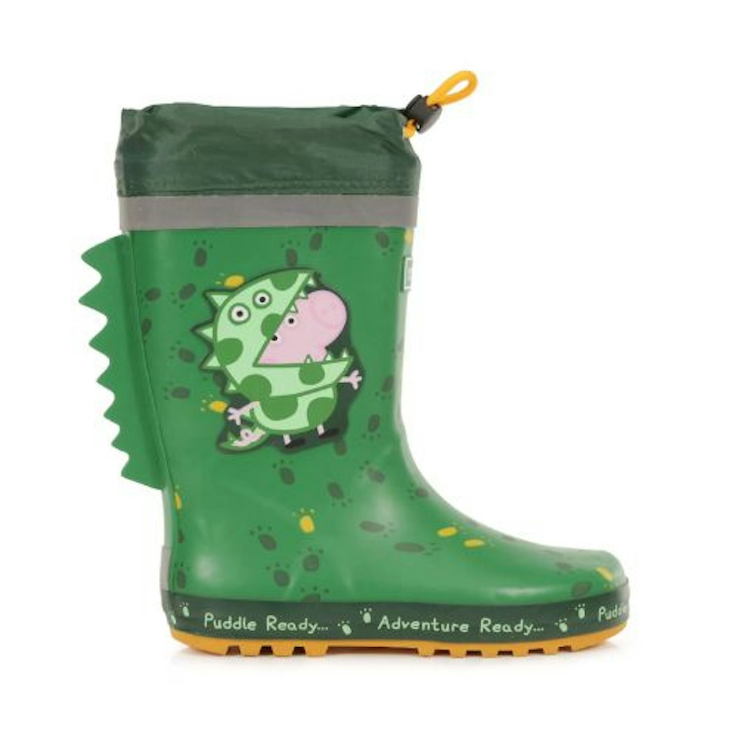 Peppa Pig Puddle Wellies, Dino Green