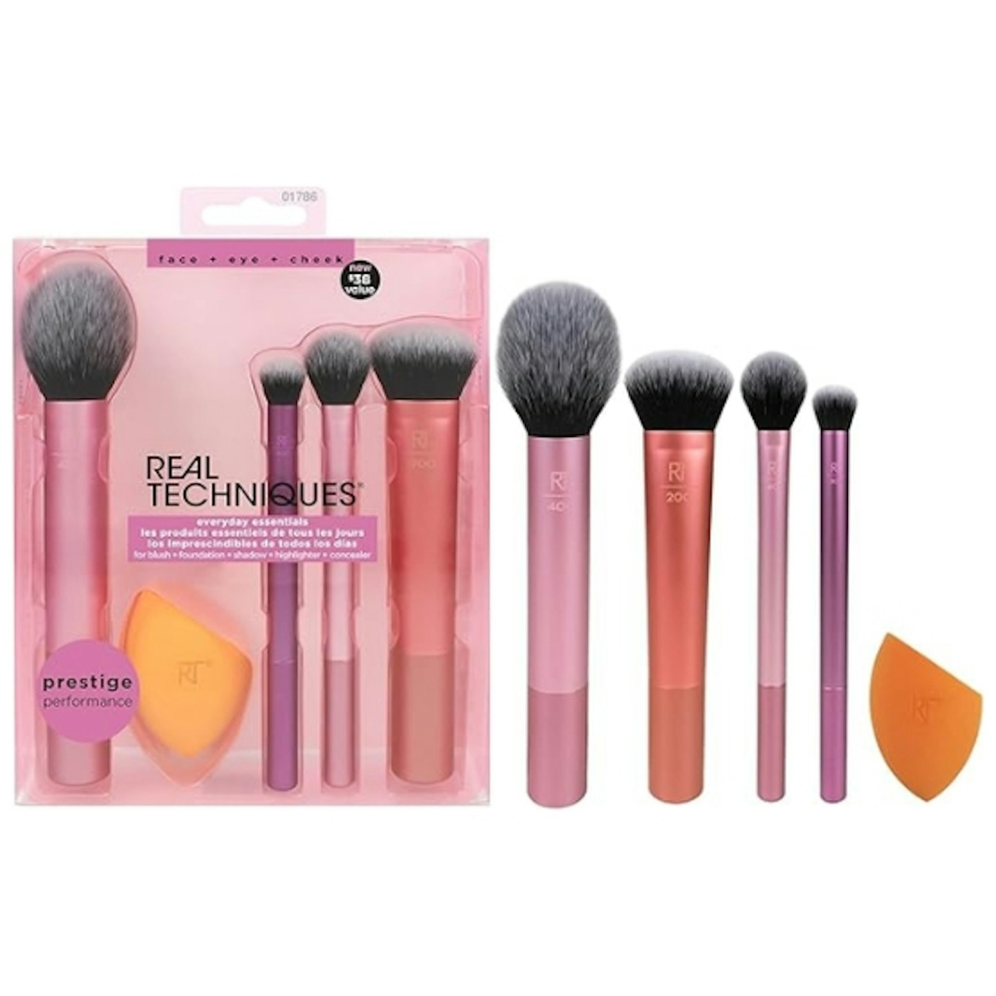 Real Techniques Everyday Essentials + Makeup Sponge Kit