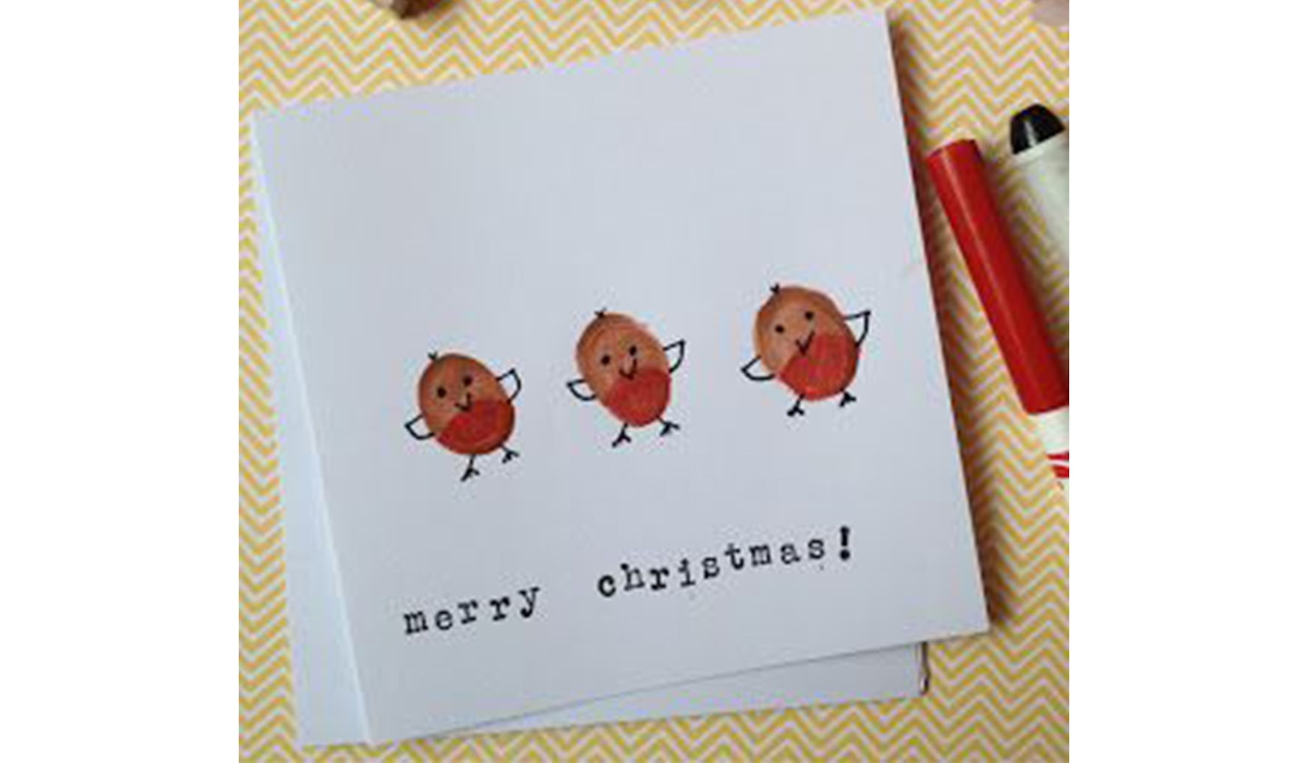 Robin family card