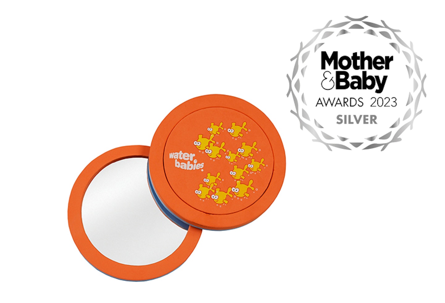 Silver M&B awards splash mirror