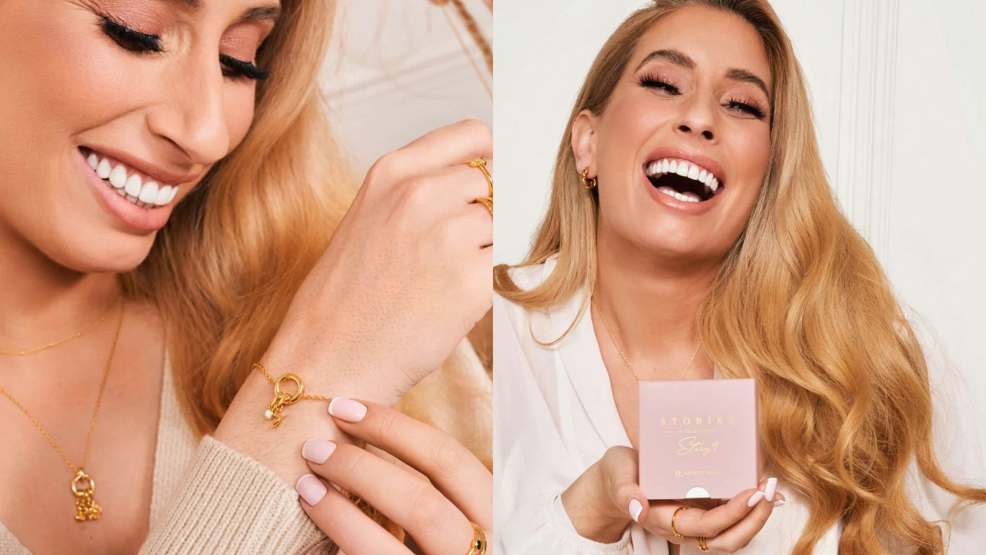 Stacey solomon initial necklace Clearance