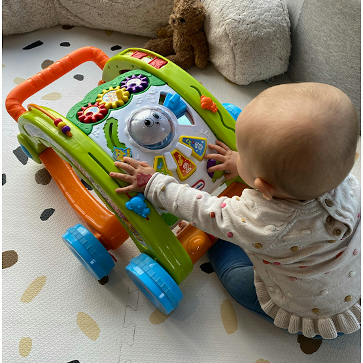 Testing Little Tikes 3-in-1 baby walker