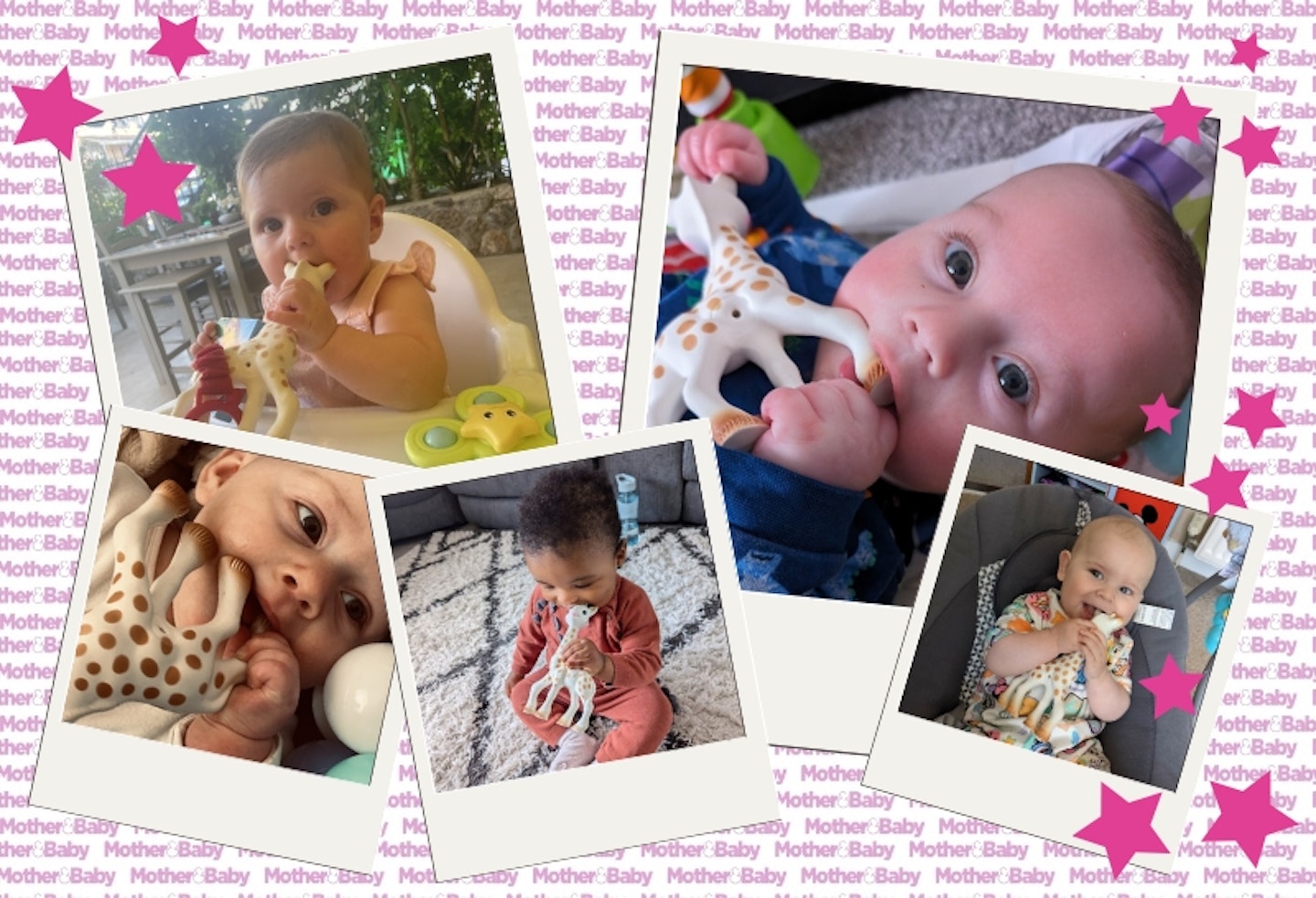 Testing the Sophie la girafe Original Teether