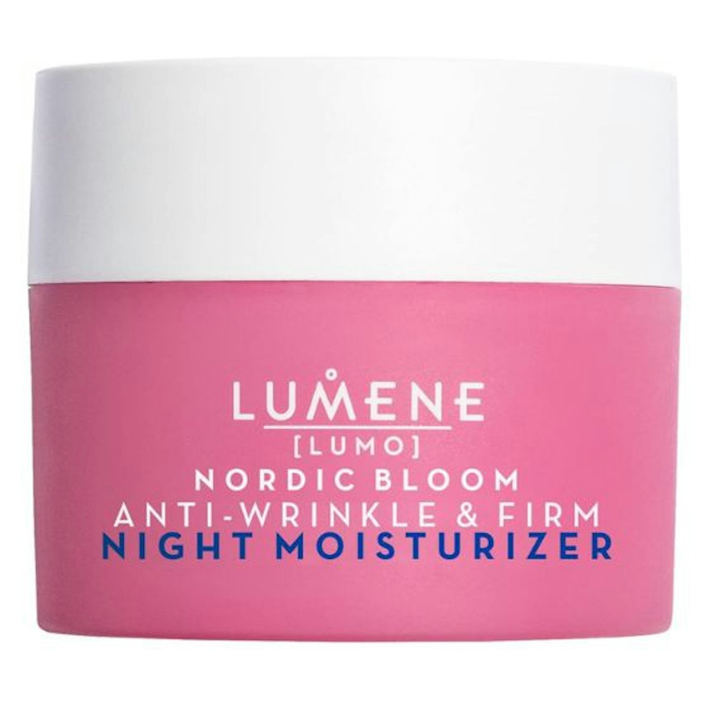 A pink pot of lumene night moisturiser