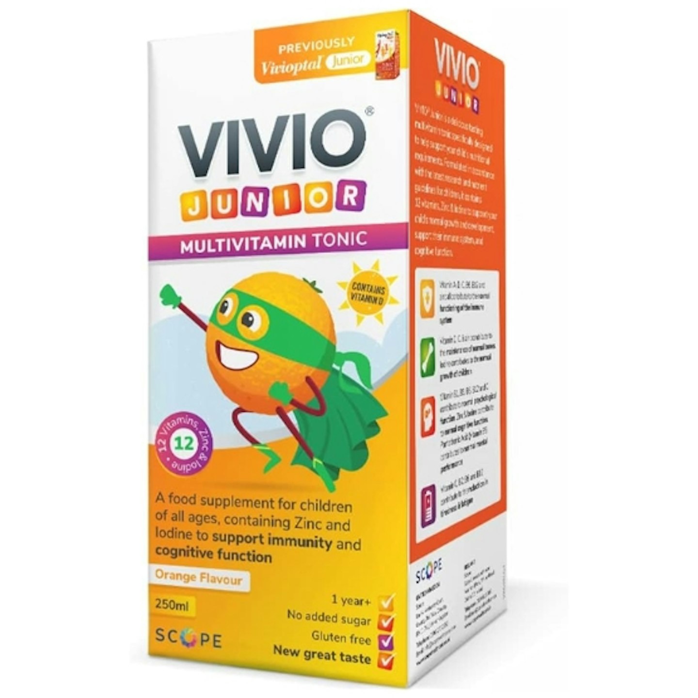 VIVIO Junior Multivitamin Tonic for Kids