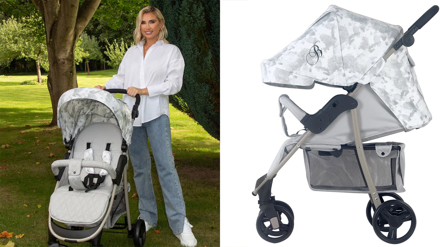 My Babiie Billie Faiers Grey Tie Dye Pushchair review