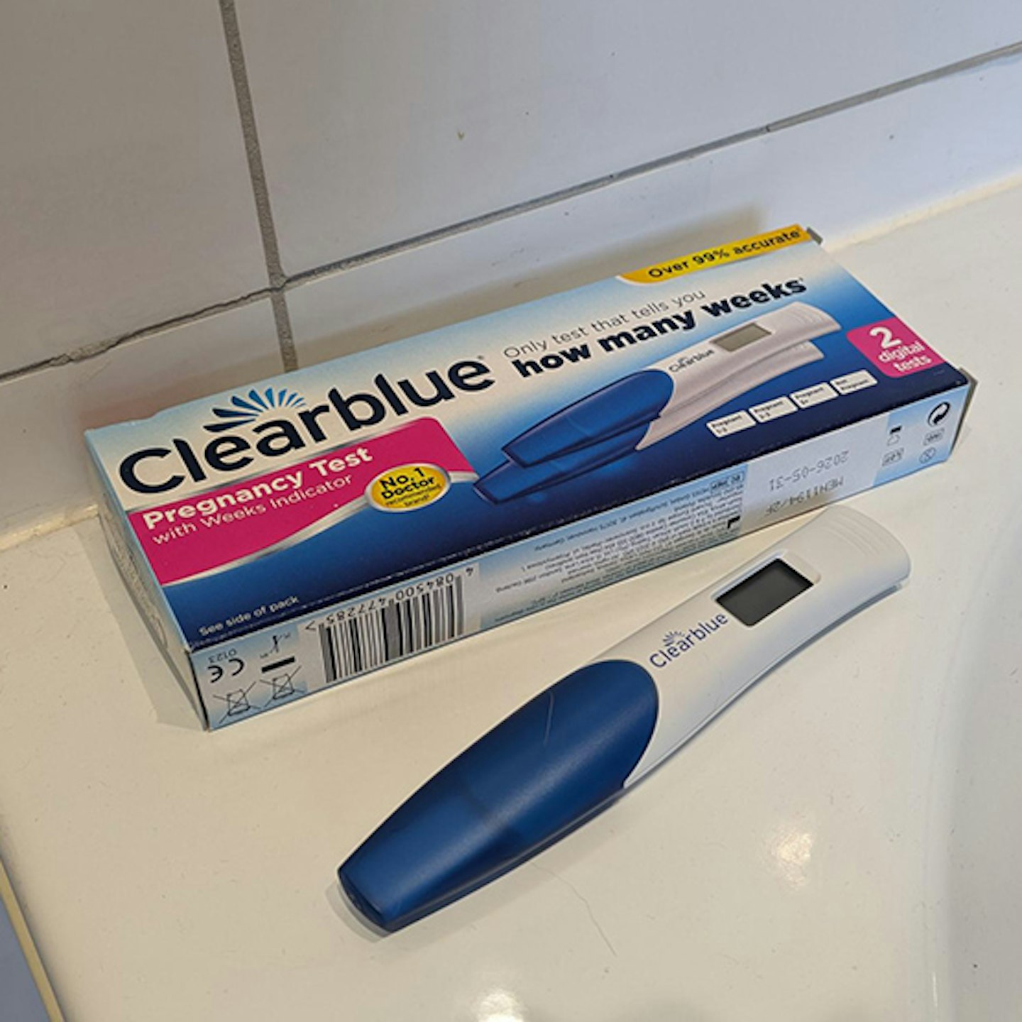 clearblue two pregnancy tests