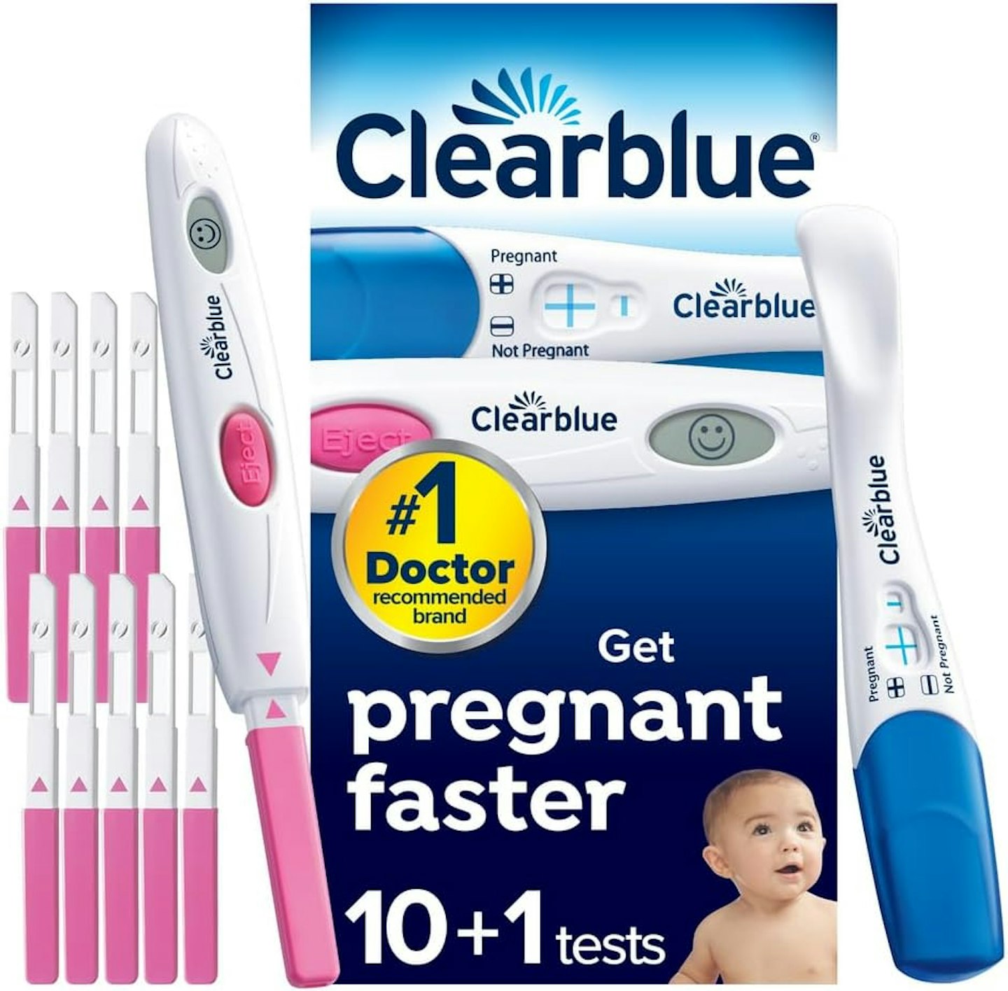 Clearblue Get Pregnant Faster Ovulation and Pregnancy Test
