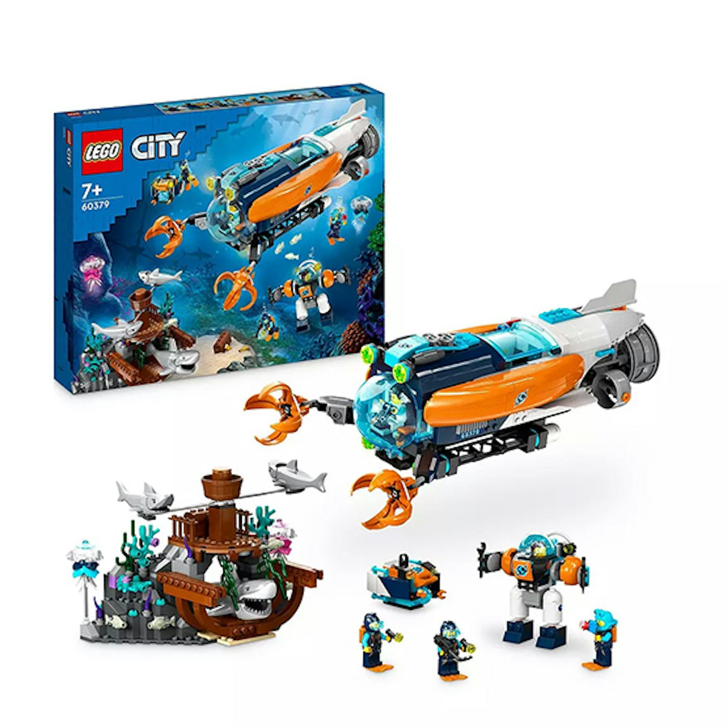 Best toys for 5 year olds LEGO City Deep-Sea Explorer Submarine toy