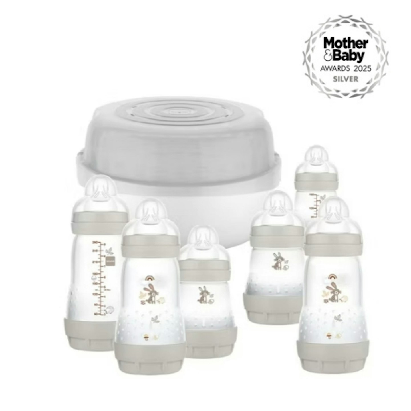 MAM Easy Start bottle and microwave steriliser set