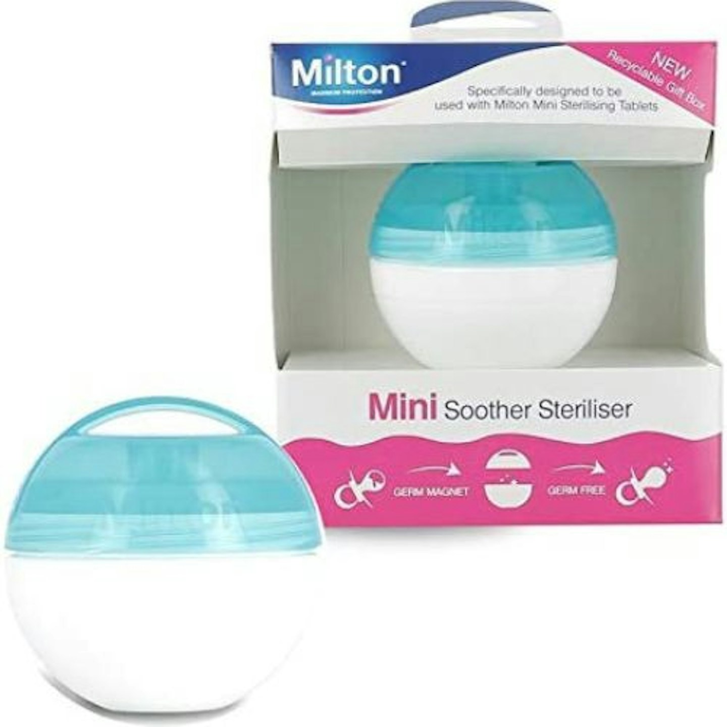 Best baby sterilisers Milton Portable Soother Steriliser