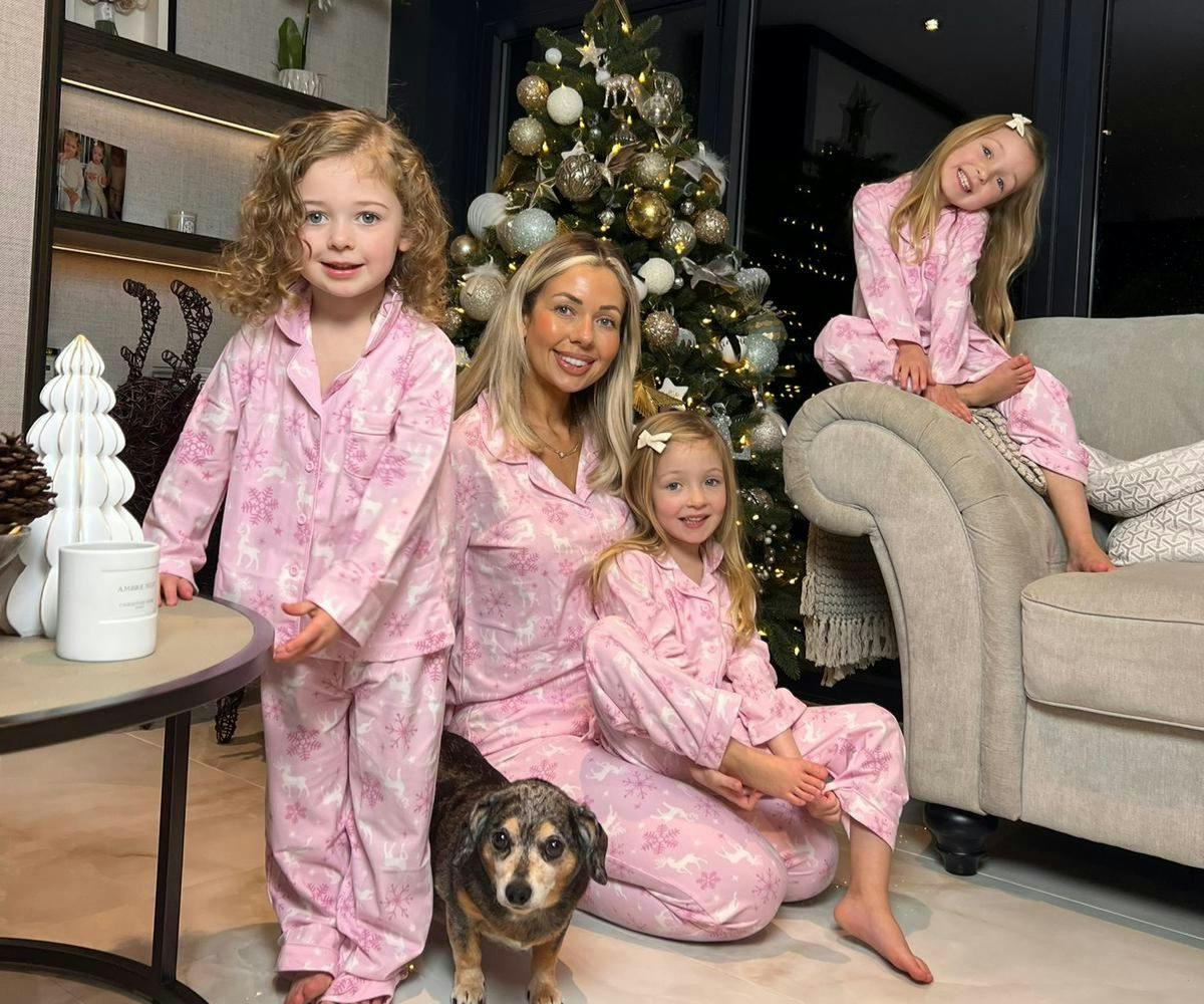 Matching mum best sale daughter pjs