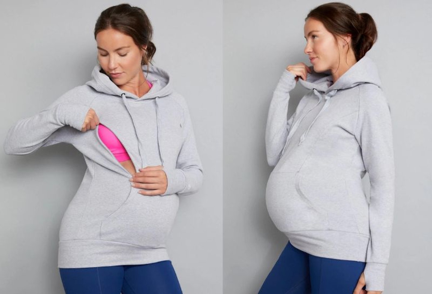natal active maternity hoodie
