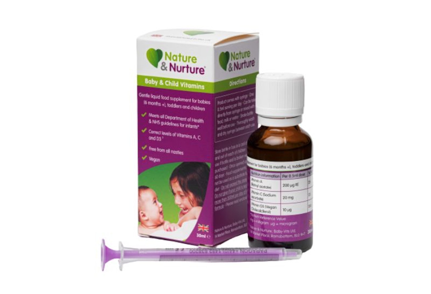 Nature & Nurture Baby & Child Vitamins