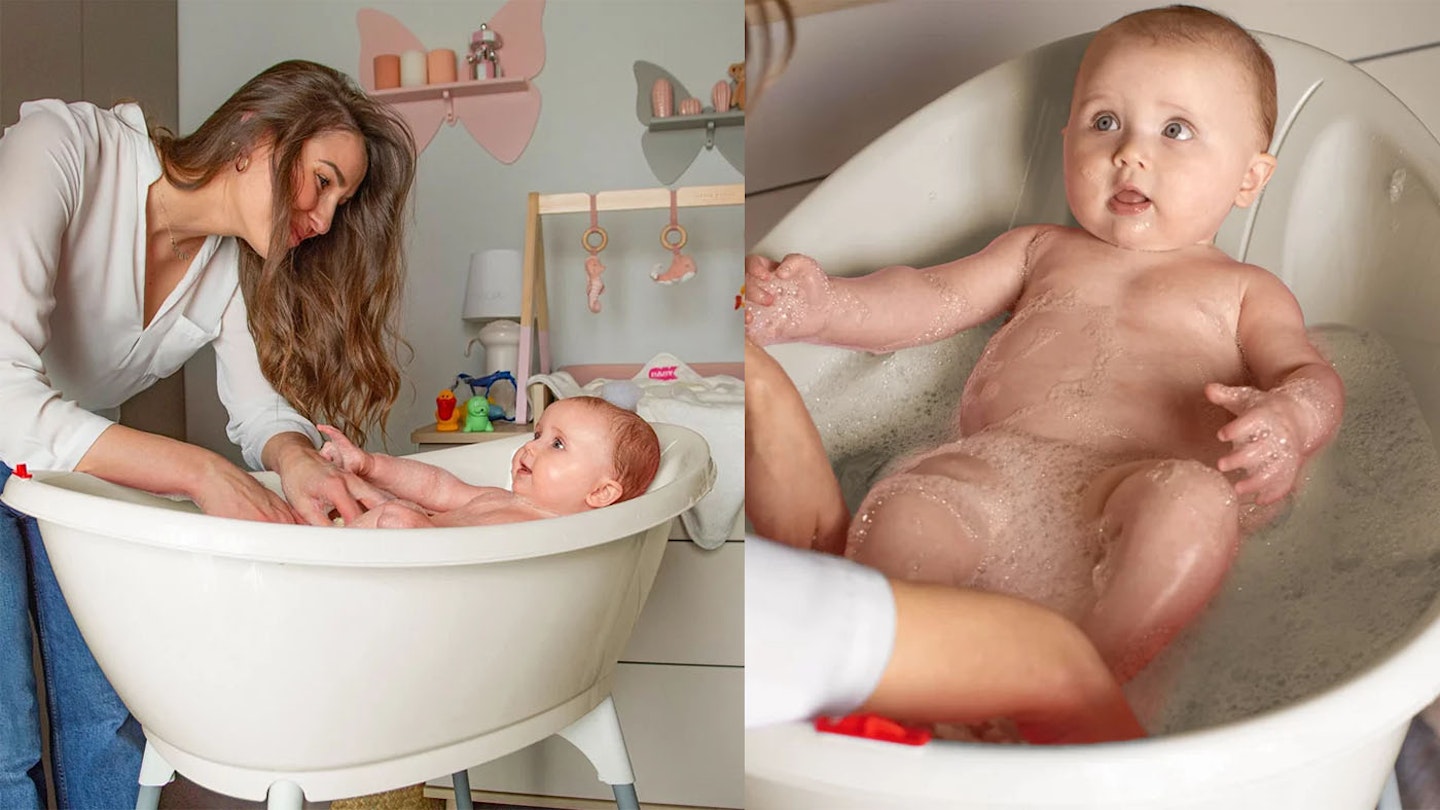 OK Baby Bella Bath tub and stand
