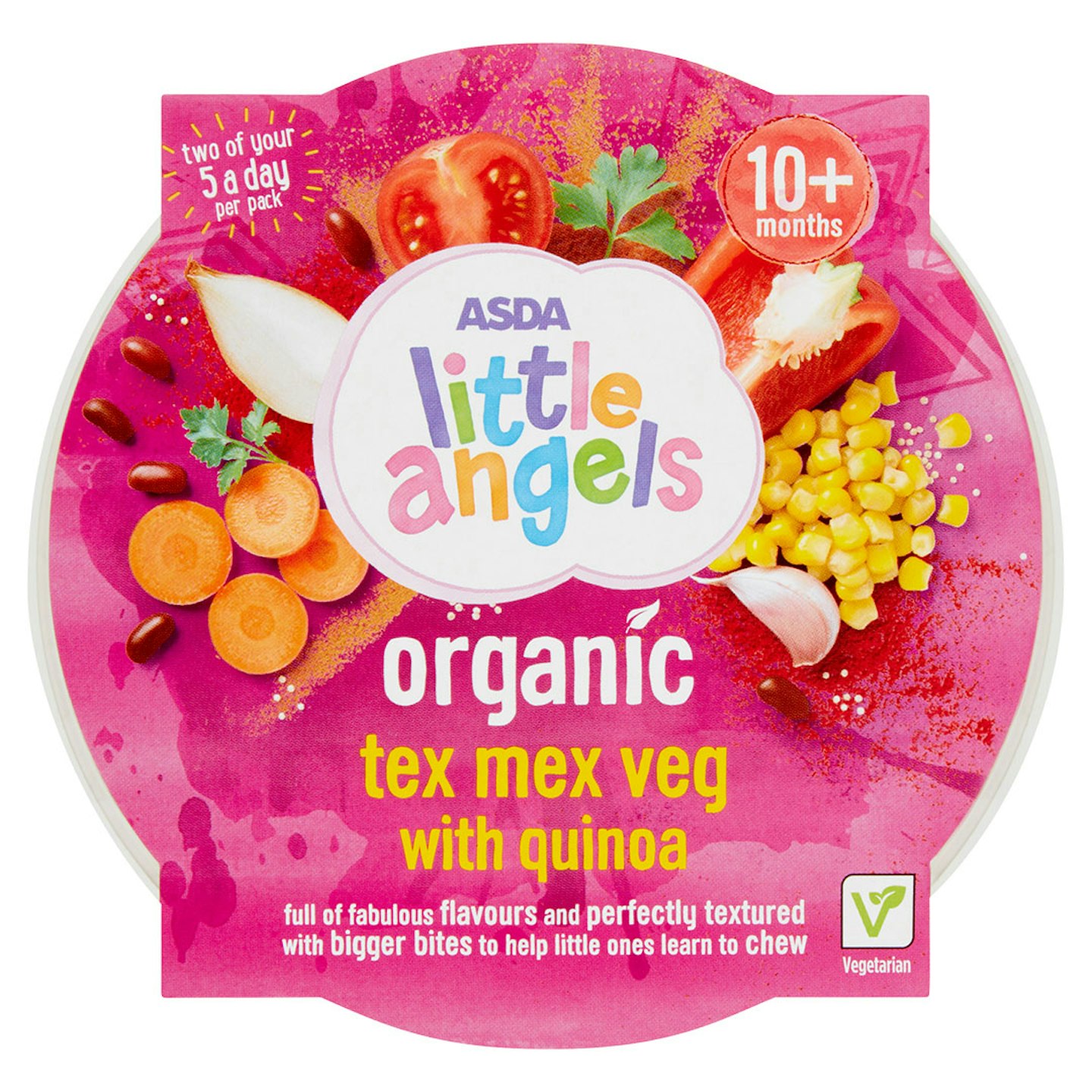 Buy the Little Angels Organic 10+ Months Tray Meals