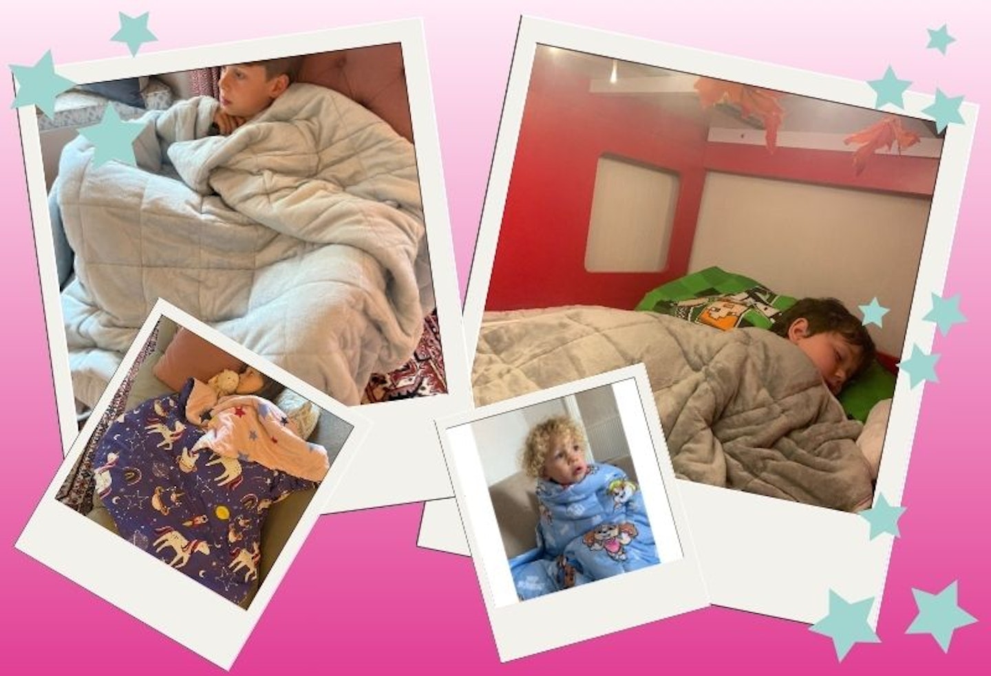 Best weighted blankets for kids being tested