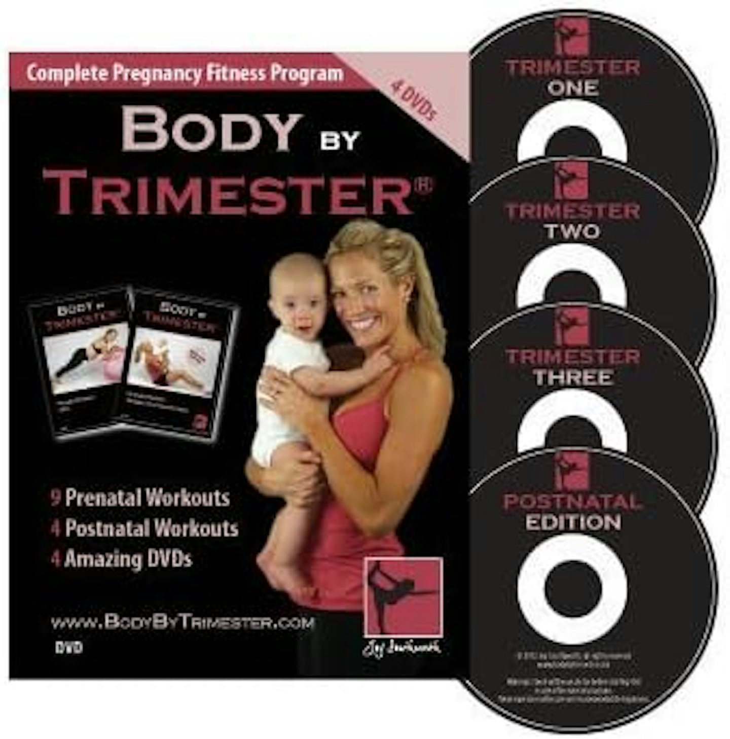 Pregnancy Fitness DVD:Body By Trimester - Box Set