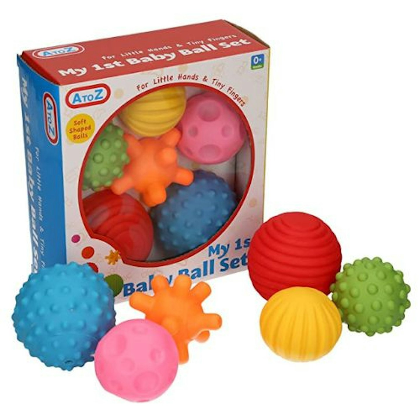 A-to-Z-61017-My-First-Baby-Multi-Textured-Sensory-Soft-Balls
