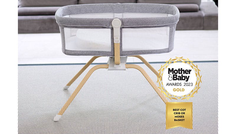 WIN a Babymore Air Motion Gliding Crib Baby Mother Baby