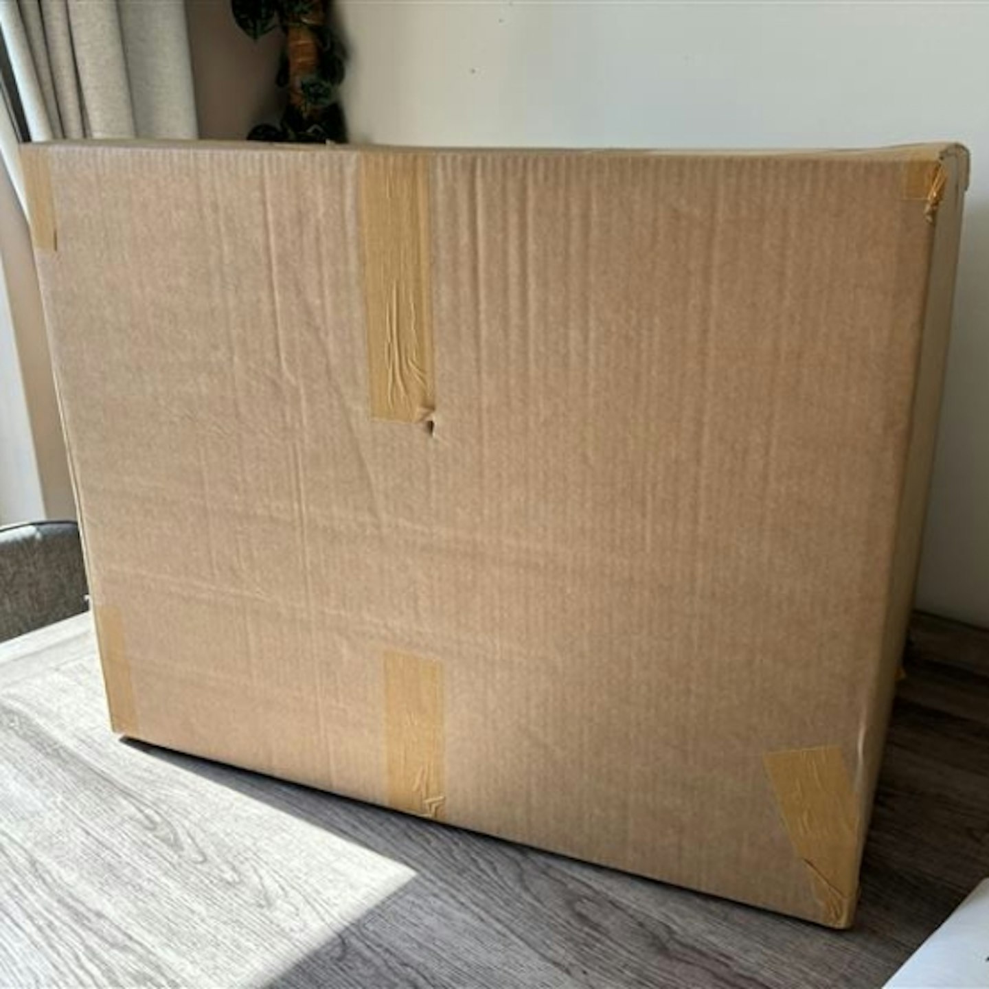 Bugaboo Giraffe high chair in the box and packaging