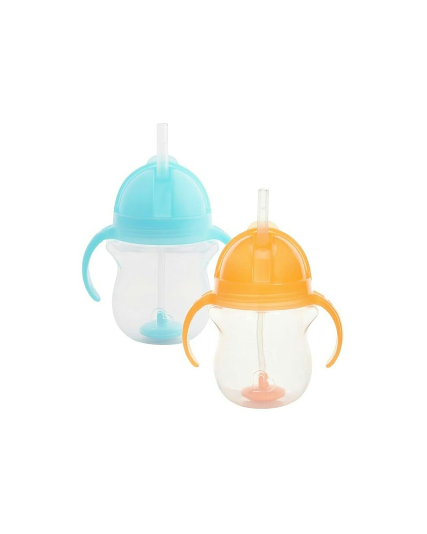 Click Lock™ Tip & Sip Cup, 7oz_207ml - 2 Pack (Orange_Blue)