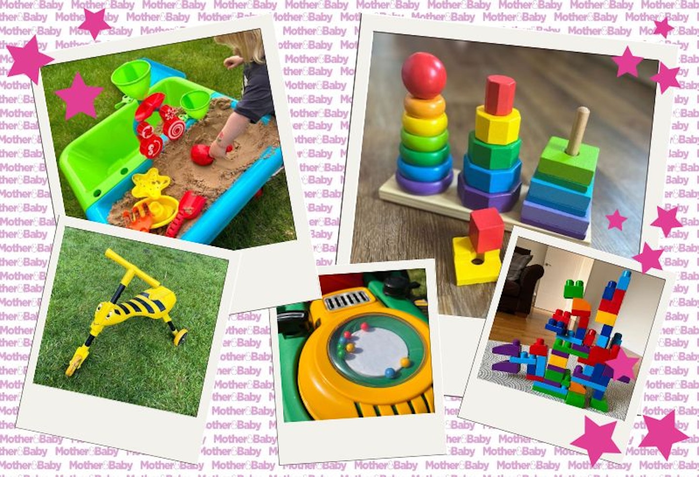 A selection of the best toys for 2 year olds being tested by mums