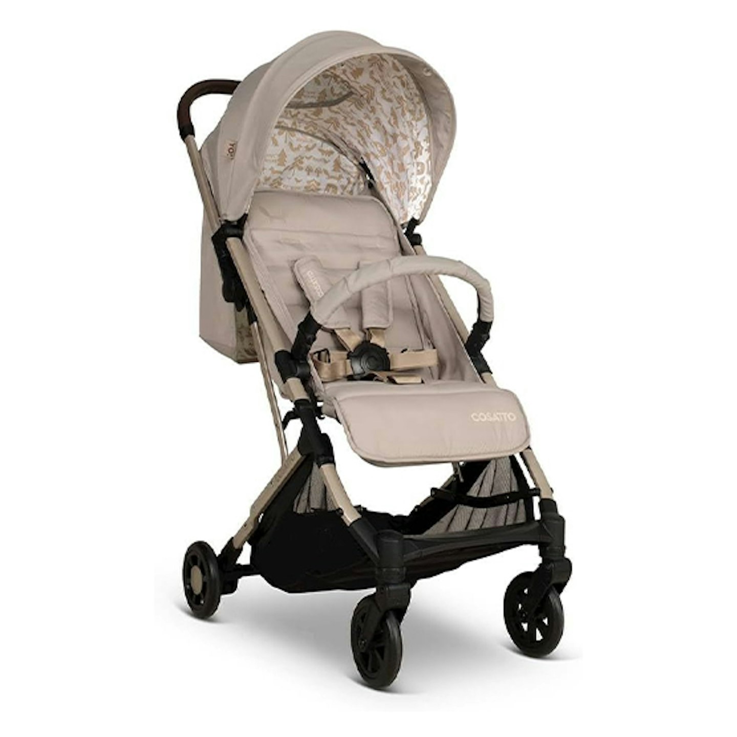 Cosatto Yo Stroller in shade whisper which is a beige colour.