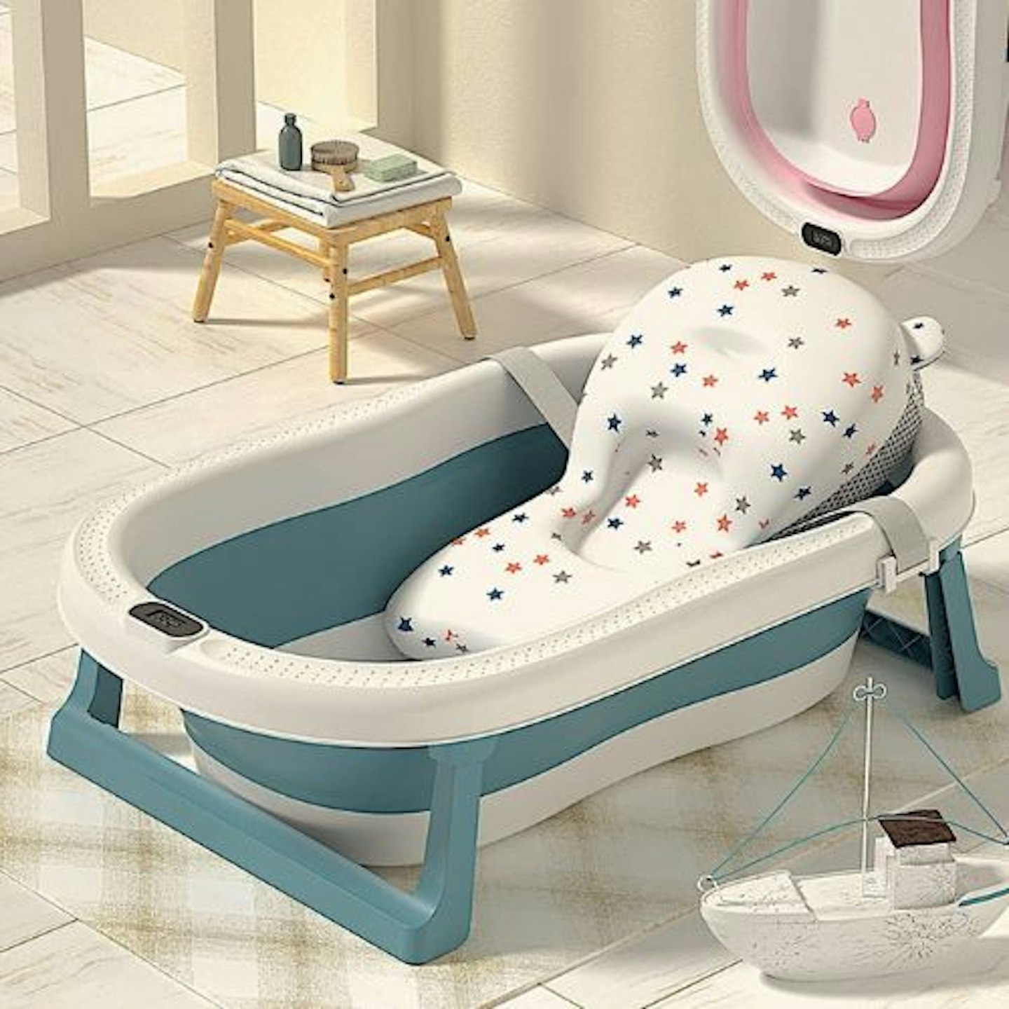 GoBuyer Ltd Foldable Baby Bath Tub