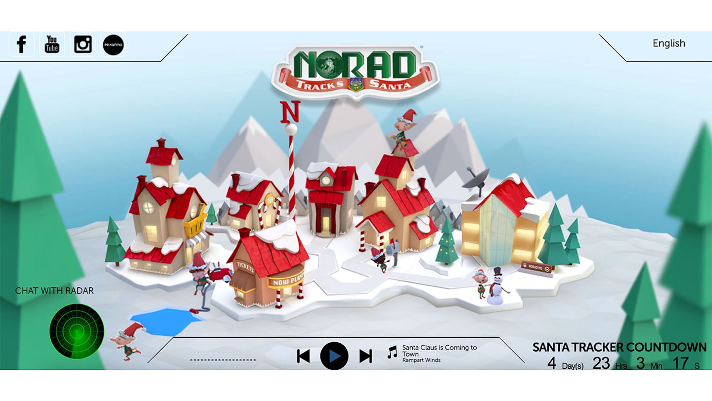 NORAD Santa Tracker