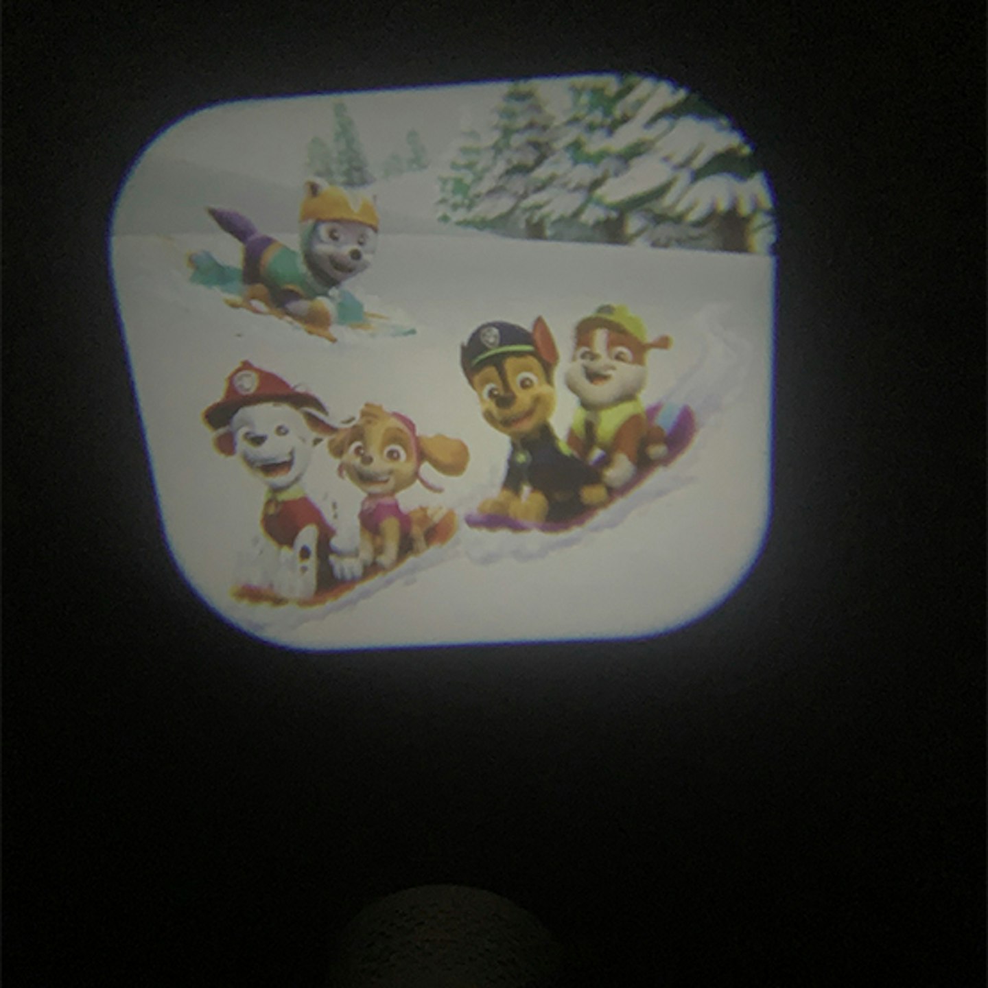Paw patrol light projection