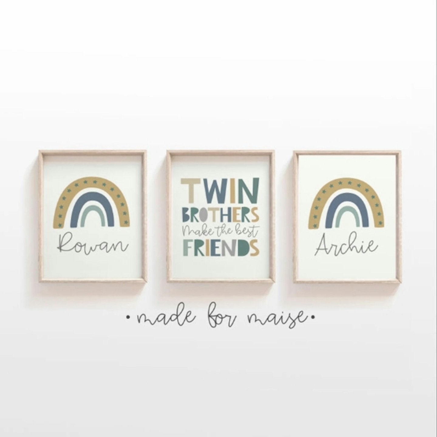 Personalised Set of Two Prints