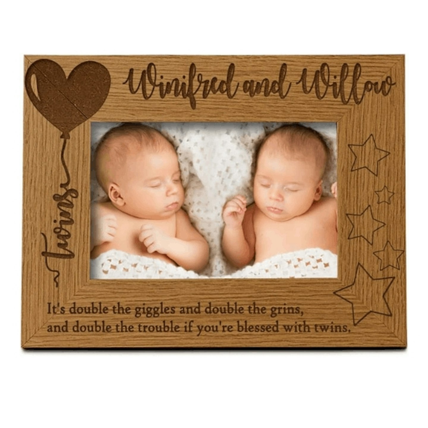 Personalised Wooden Photo Frame