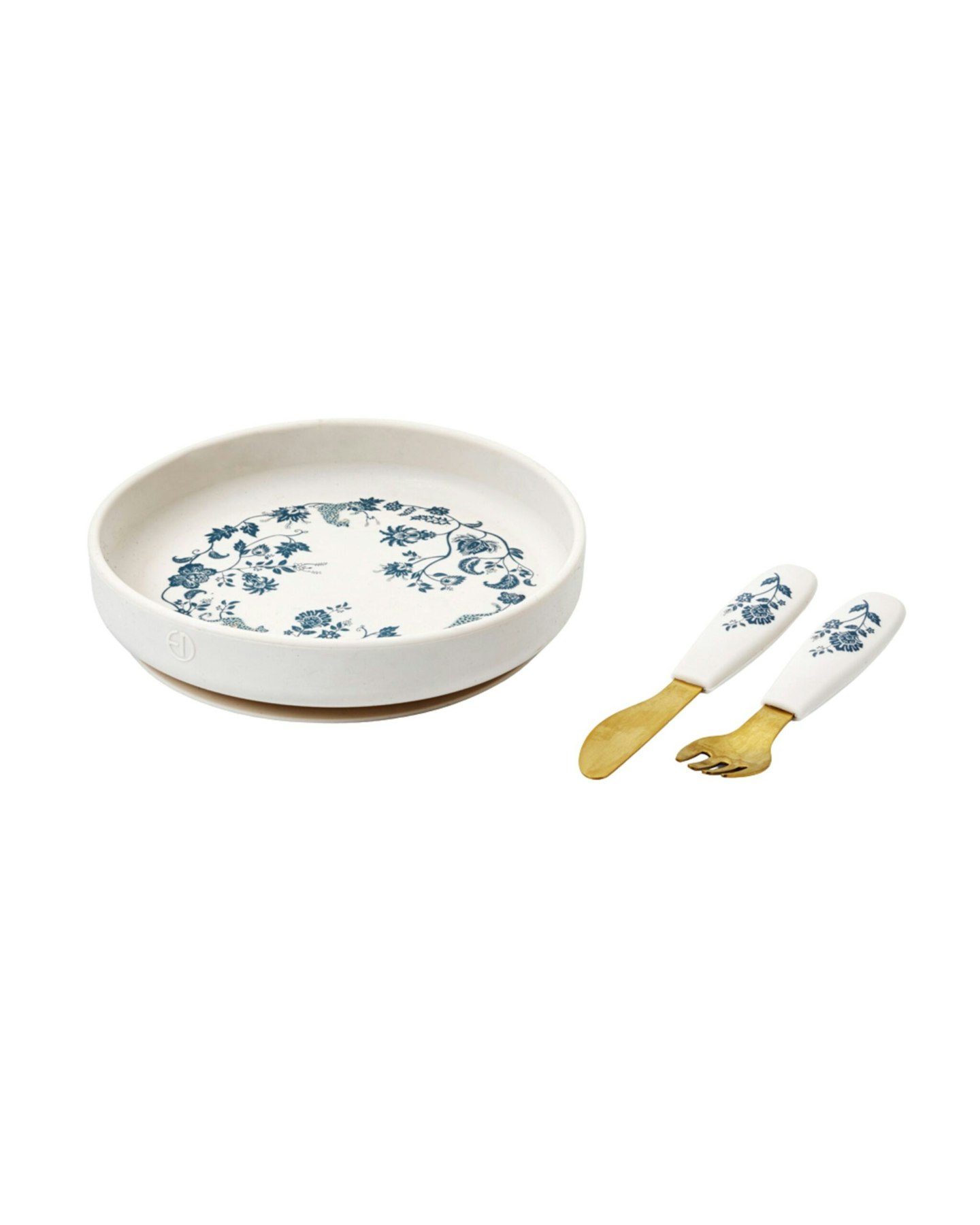 Silicone Plate Set - Garden Leo Toile