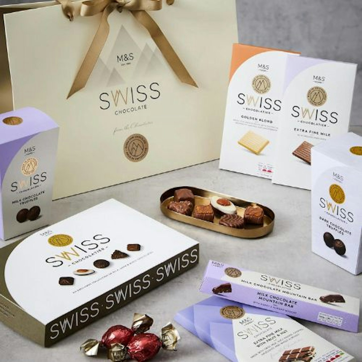 Swiss Chocolate Gift Bag