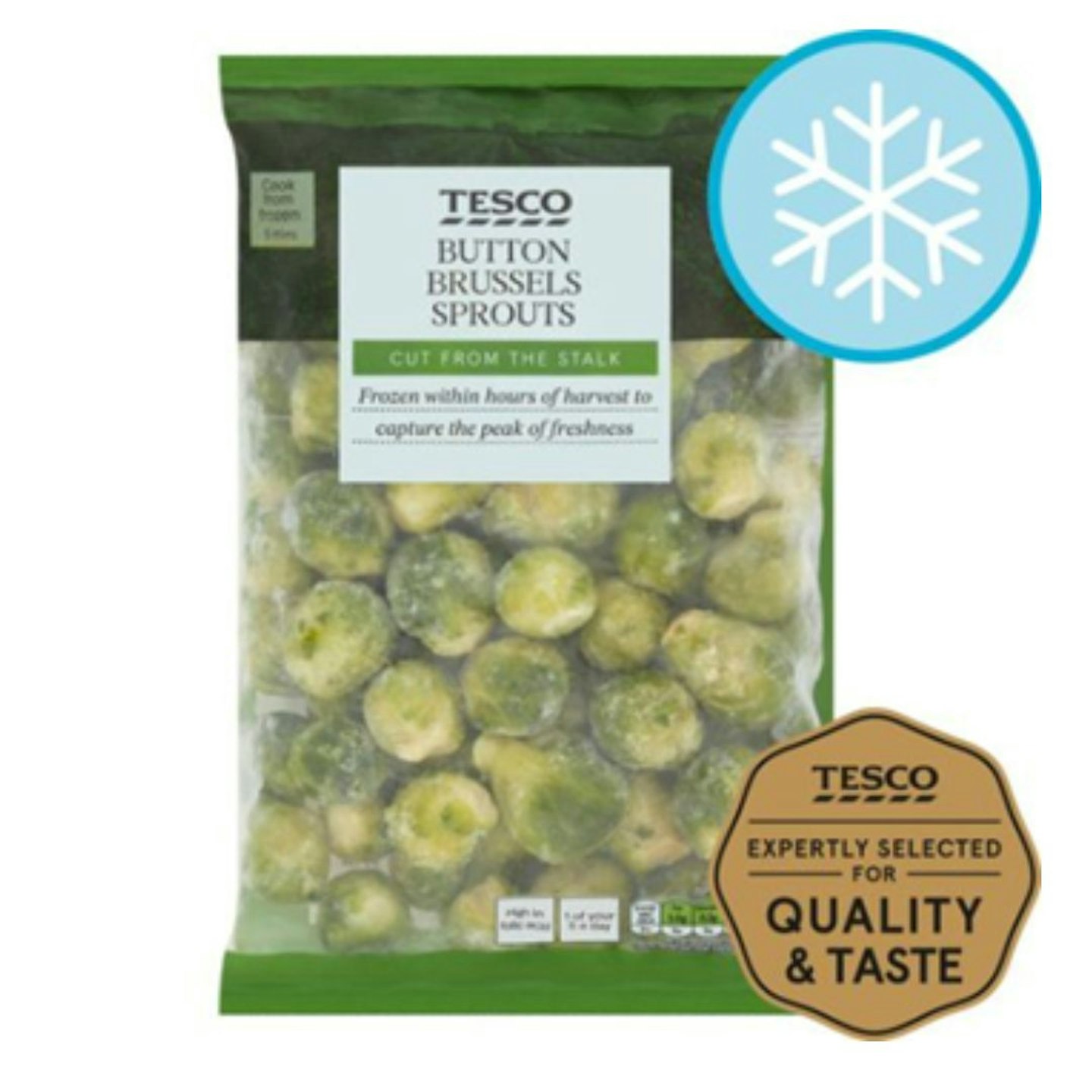 Tesco Frozen Button Brussels Sprouts 