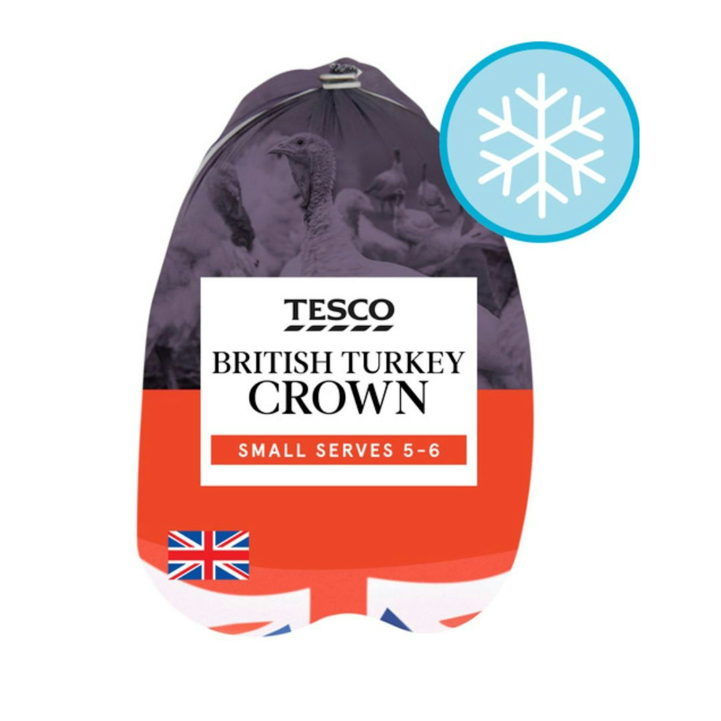Tesco British Frozen Small Turkey Crown