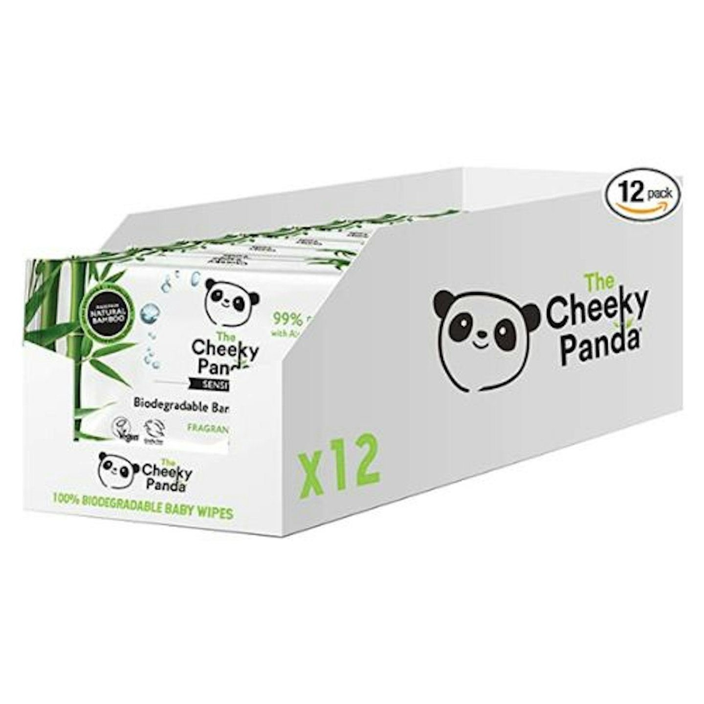 The Cheeky Panda Bamboo Biodegradable Baby Wipes