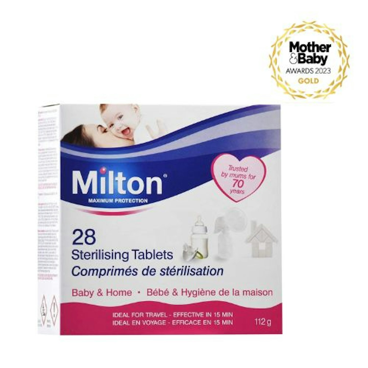 Best baby sterilisers Milton Sterilising Tablets