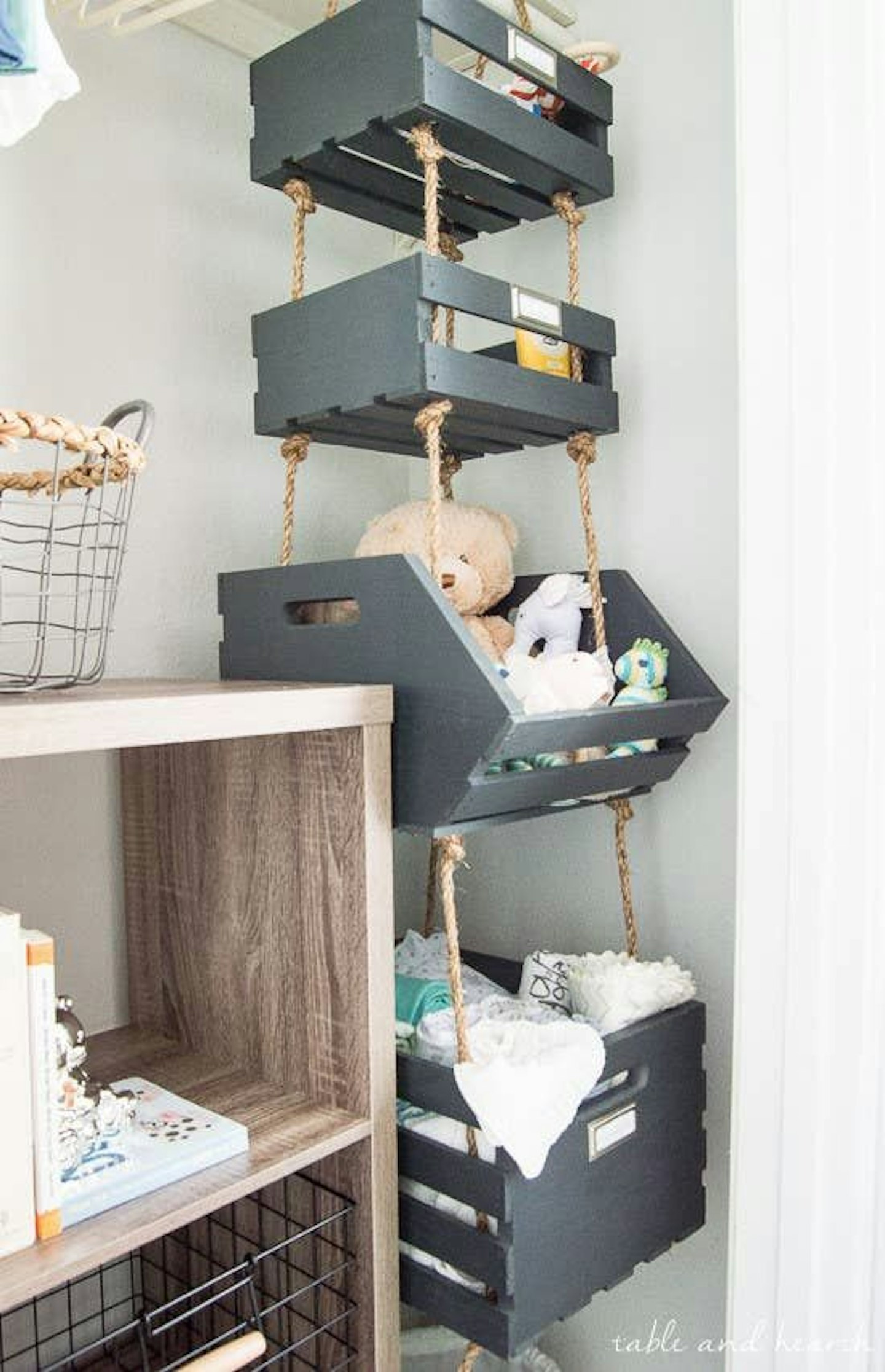 Hanging toy storage