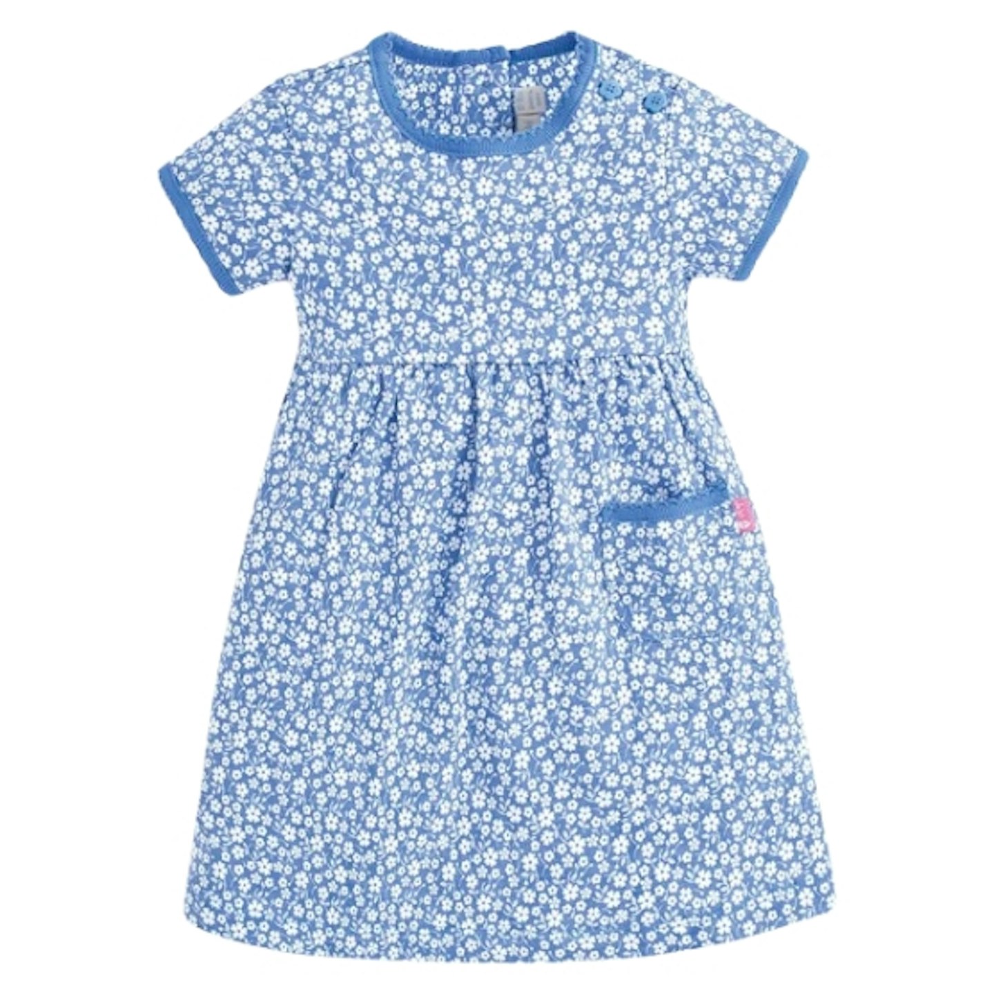 Cornflower Floral Summer Dress