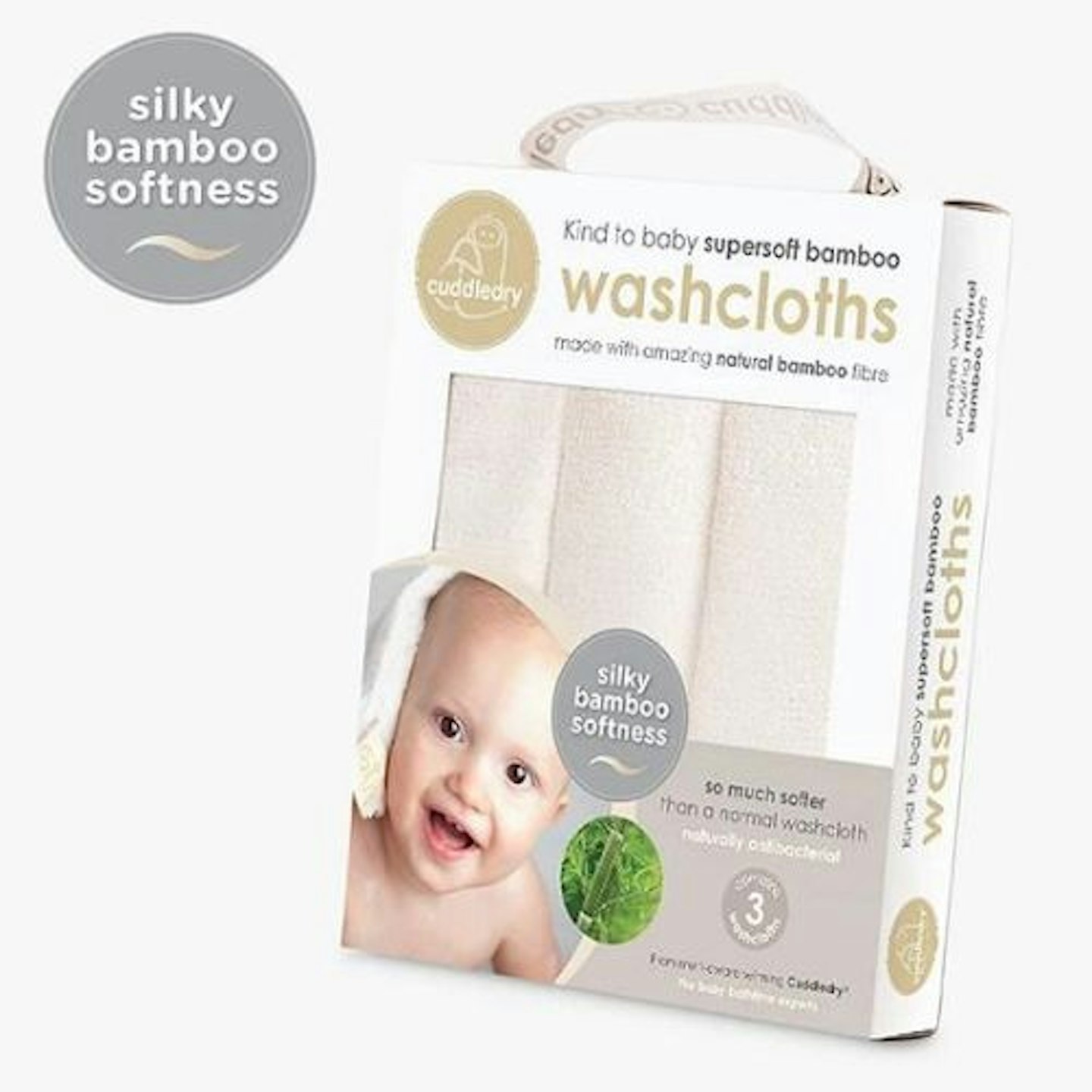 Cuddledry Bamboo Washcloth Set