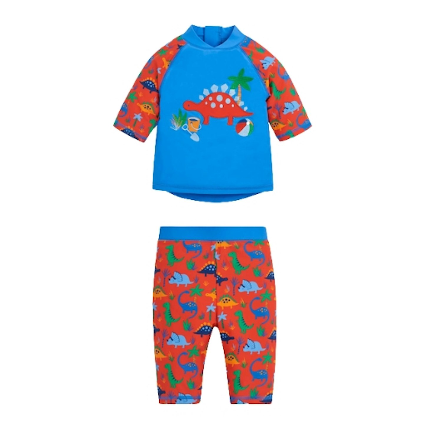 Dinosaur Kids Dinosaur 2-Piece Sun Protection Suit